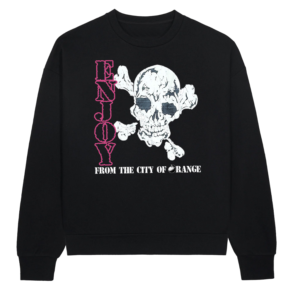 SKULL CREWNECK SWEATSHIRT