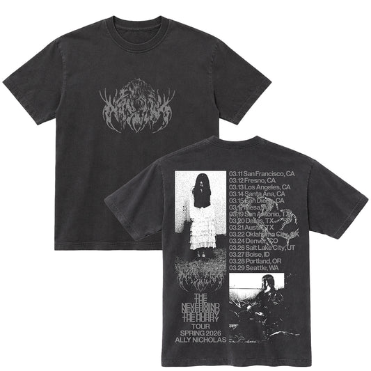 The Nevermind The Hurry Spring Tour Tee