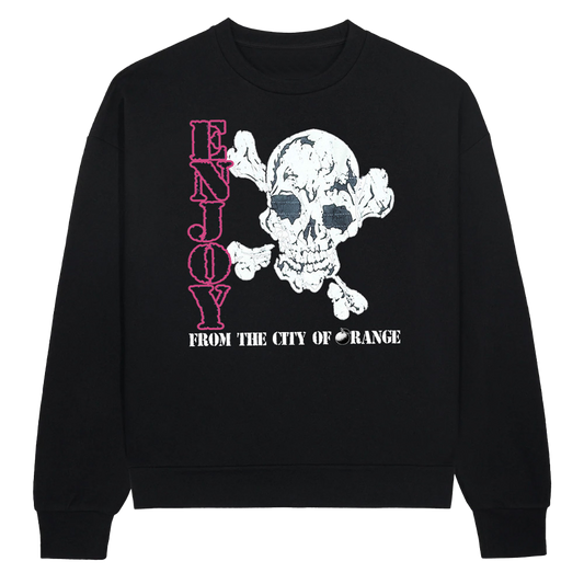 SKULL CREWNECK SWEATSHIRT