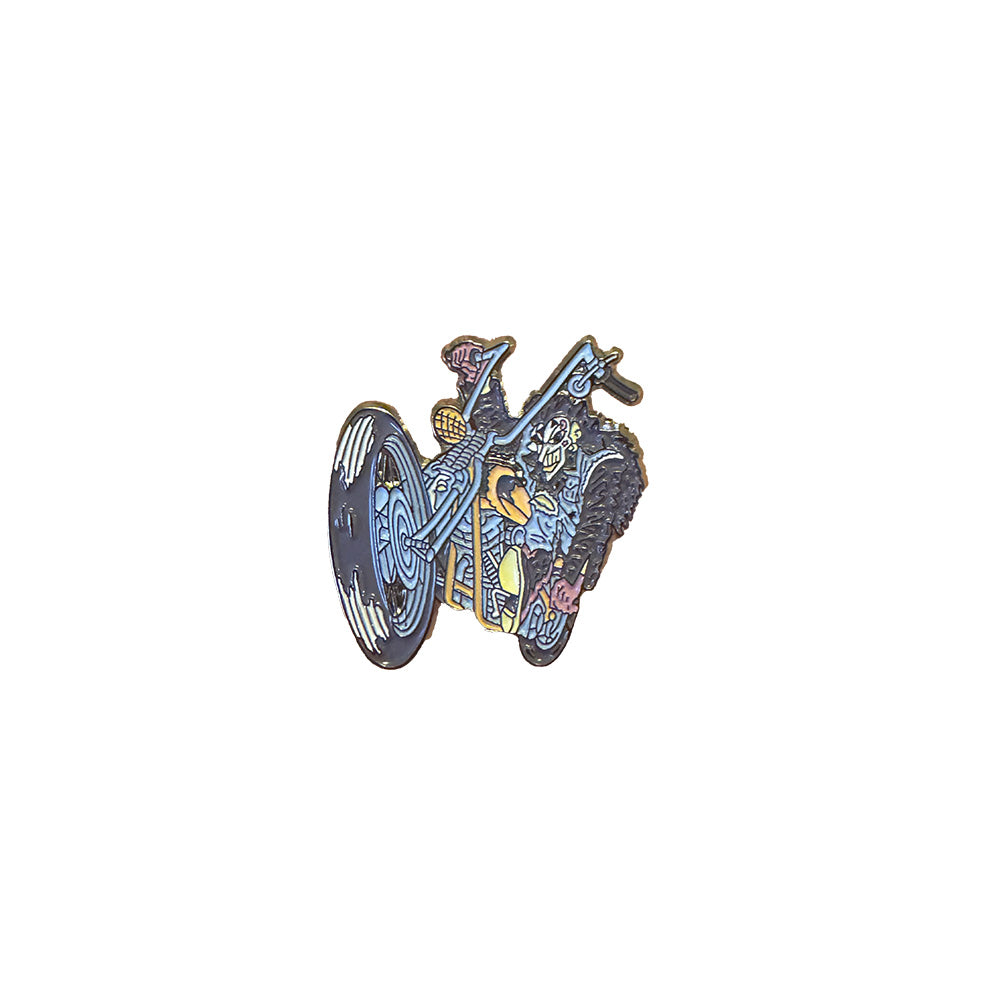 Jester Chopper Enamel Pin