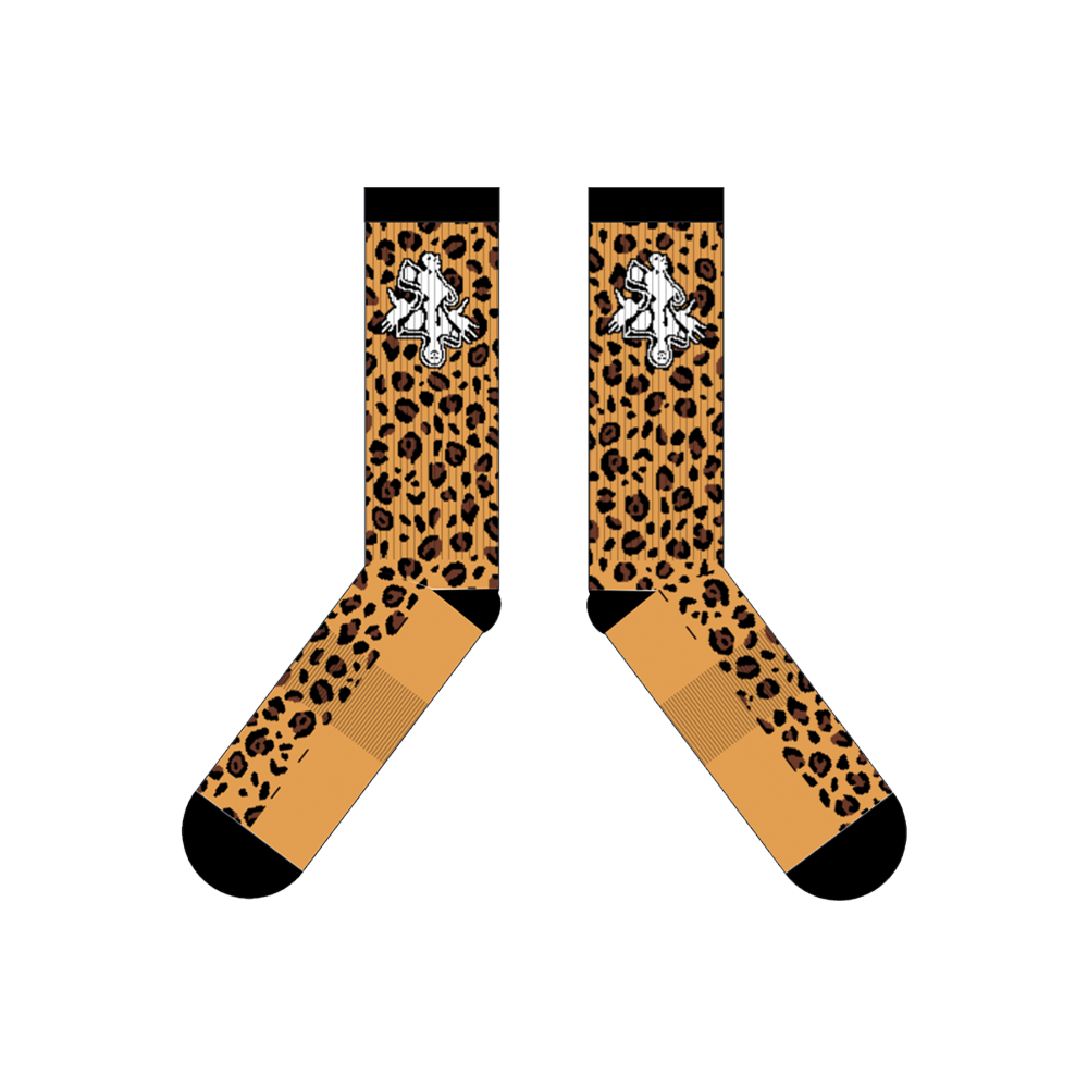Puzzle Leopard Socks [PRE-ORDER]
