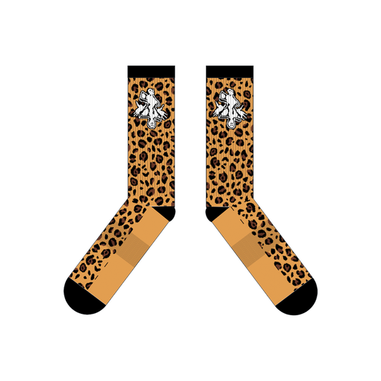 Puzzle Leopard Socks [PRE-ORDER]